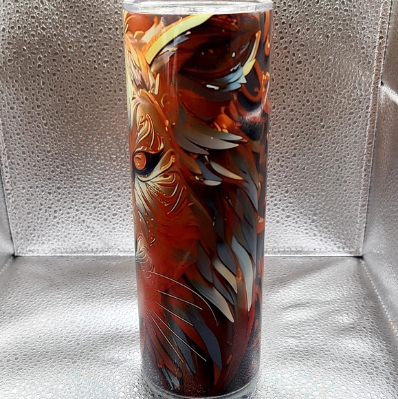Lion 3D tumbler - Picture 2 of 3